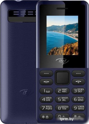 Кнопочный телефон Itel IT2163R (темно-синий) 