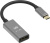 Адаптер VCOM CU480M USB Type-C - DisplayPort (0.15 м, серый) Адаптер VCOM CU480M USB Type-C - DisplayPort (0.15 м, серый)