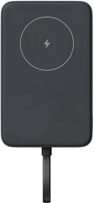 Внешний аккумулятор Xiaomi Magnetic Power Bank WPB1007MI 10000mAh (темно-серый, международная версия) 