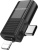 Адаптер Borofone BV18 Lightning - USB Type-C - USB Type-A (черный) 