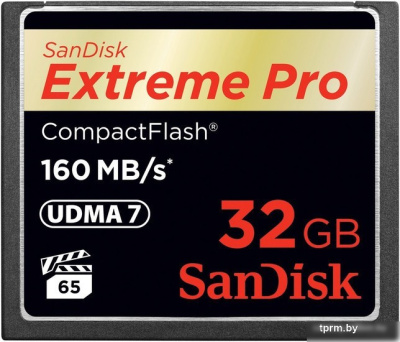 Карта памяти SanDisk Extreme Pro CompactFlash 32GB (SDCFXPS-032G-X46) 
