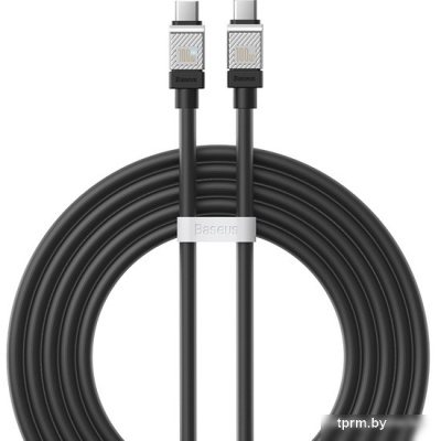 Кабель Baseus CoolPlay Series USB Type-C - USB Type-C (2 м, черный) 
