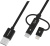 Кабель Momax DX1D OneLink 3-in-1 USB Type-A - Lightning/microUSB/USB Type-C (1 м, черный) Кабель Momax DX1D OneLink 3-in-1 USB Type-A - Lightning/microUSB/USB Type-C (1 м, черный)