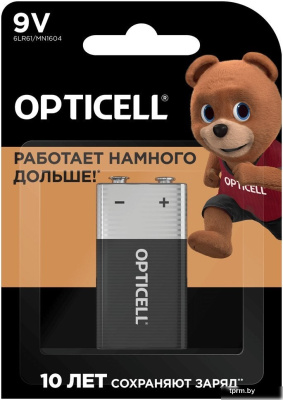 Батарейка Opticell Basic 9V (1 шт) 