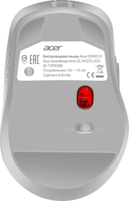 Мышь Acer OMR310 (серый) 