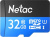 Карта памяти Netac P500 Standard 32GB NT02P500STN-032G-S 
