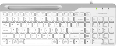 Клавиатура A4Tech Fstyler FK25 (белый/серый) 