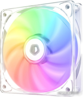 Вентилятор для корпуса ID-Cooling Crystal 120 White ARGB 