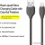 Кабель Baseus Jelly Liquid Silica Gel USB Type-A - Lightning (1 м, черный) 