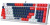 Клавиатура A4Tech Bloody S98 Sports Navy (Bloody BLMS Red) 