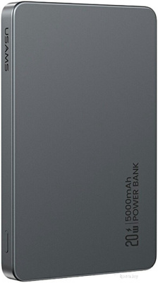 Внешний аккумулятор Usams CD231 5000mAh (темно-серый) 