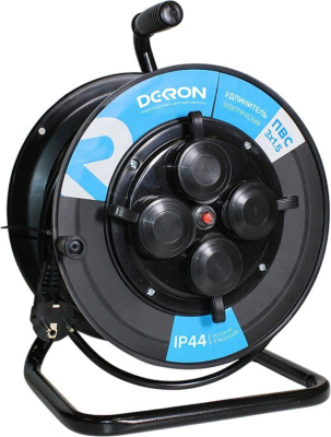 Удлинитель на катушке DEKRON УКП4404-8709 