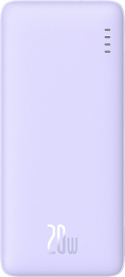Внешний аккумулятор Baseus Airpow Fast Charge Power Bank 20W 10000mAh (сиреневый)