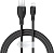 Кабель Baseus Pudding Series Fast Charging Cable 2.4A USB Type-A - Lightning (1.2 м, черный) 