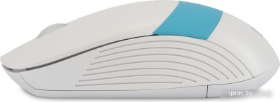 Оклик 310MW (белый/голубой) 