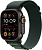 Apple Watch Ultra 2 LTE 49 мм (титановый корпус, черный/темно-зеленый, ремешок из полиэстера S) 