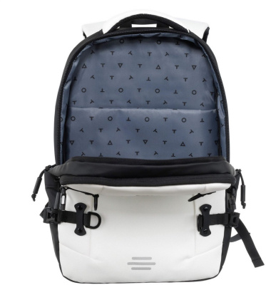 Городской рюкзак Torber Xtreme 18 TS1101WH (белый/черный) 