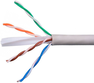 Кабель Cablexpert UPC-6055-4-CU (305 м, серый) 