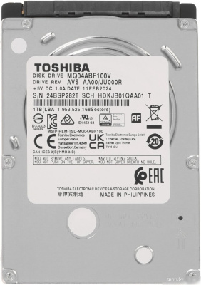 Жесткий диск Toshiba MQ04ABF100V 1TB 