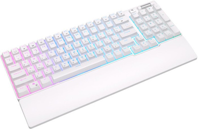 Клавиатура Royal Kludge RK96 RGB (белый, RK Red) 