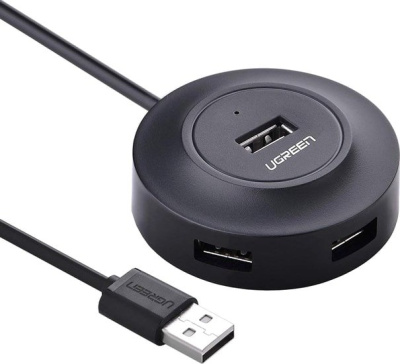 USB-хаб Ugreen CR106 (черный) 