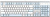 Клавиатура A4Tech Fstyler FS100 Neon (серебристый/голубой) Клавиатура A4Tech Fstyler FS100 Neon (серебристый/голубой)