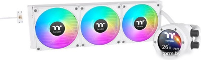 Жидкостное охлаждение для процессора Thermaltake TH360 V2 Ultra EX ARGB Snow Edition CL-W426-PL12SW-A 