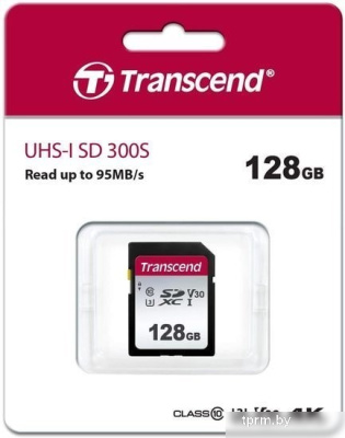 Карта памяти Transcend SDXC 300S 512GB 
