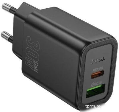 Сетевое зарядное Hoco N63 (черный) 