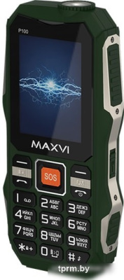Мобильный телефон Maxvi P100 (зеленый) 