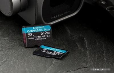 Карта памяти Kingston Canvas Go! Plus microSDXC 512GB (с адаптером) 