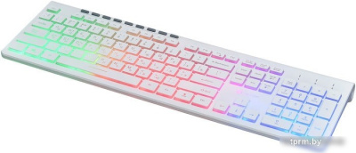 Клавиатура Oklick 490ML (белый) 