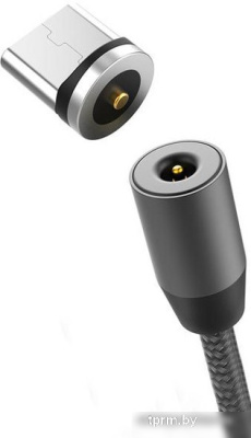 Кабель Denmen D09T USB Type-A - USB Type-C (1 м, черный) 