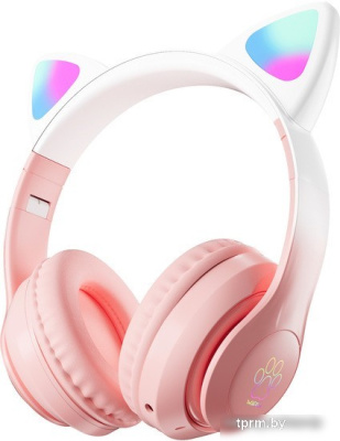 Наушники Miru Cat EP-W10 (розовый) 