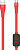 Кабель Hoco S4 USB Type-A - USB Type-C (1.2 м, красный) 