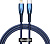 Кабель Baseus Glimmer Series Fast Charging Data Cable Type-C - Lightning 20W CADH000003 (1 м, синий) 