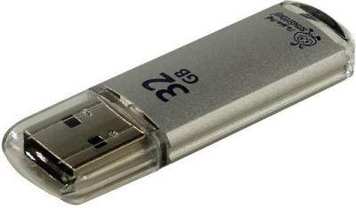 USB Flash Smart Buy V-Cut 32GB (серебристый) [SB32GBVC-S] 