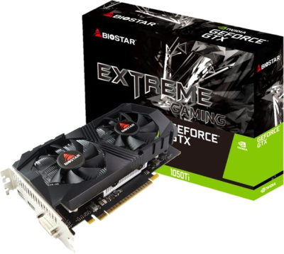 Видеокарта BIOSTAR GeForce GTX 1050 Ti 4GB GDDR5 VN1055TF41 