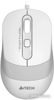Мышь A4Tech Fstyler FM10S (серый/белый) 