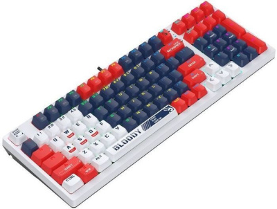 Клавиатура A4Tech Bloody S98 Sports Navy (Bloody BLMS Red) 