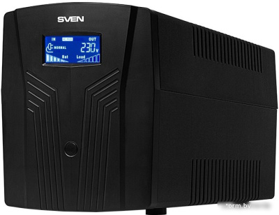 Источник бесперебойного питания SVEN Pro 1500 (LCD, USB) 