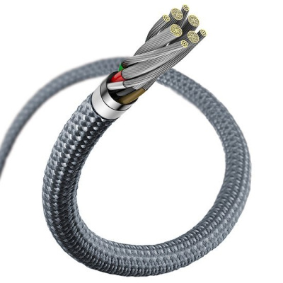 Кабель Baseus Dynamic Series USB Type-C - Lightning (1 м, серый) 