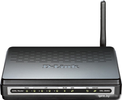 Беспроводной DSL-маршрутизатор D-Link DSL-2640U 