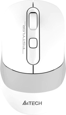 Мышь A4Tech Fstyler FB10CS (серый/белый) 