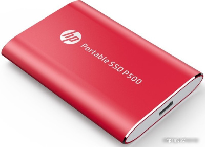 Внешний накопитель HP P500 500GB 7PD53AA (красный) 