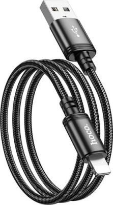 Кабель Hoco X89 USB Type-A - Lightning (1 м, черный)