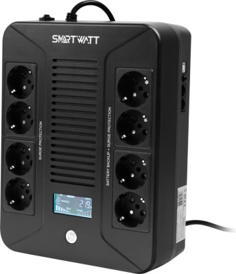 Источник бесперебойного питания SmartWatt UPS Safe Pro LCD 600 