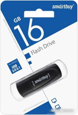 SmartBuy Scout 3.0 16GB (черный) 
