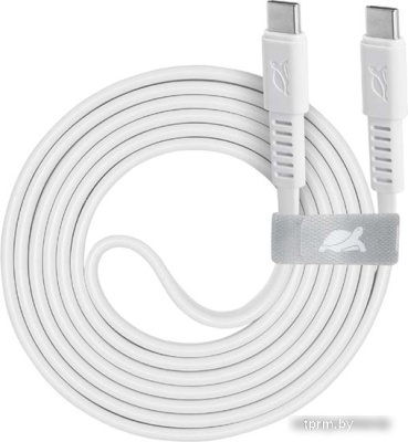 Кабель Rivacase Type-C Type-C PS6005 WT12 (1.2 м, белый) 