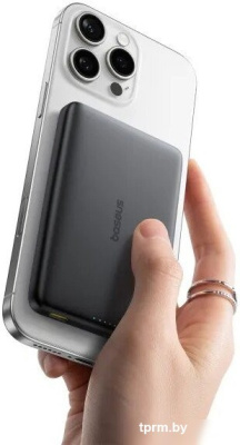 Внешний аккумулятор Baseus PicoGo AM41 Ultra-Slim Qi2 Magnetic Power Bank 10000mAh (черный) 